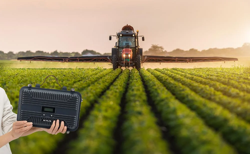 Long Range GMRS Radio Base Station Solution for Farm Communication