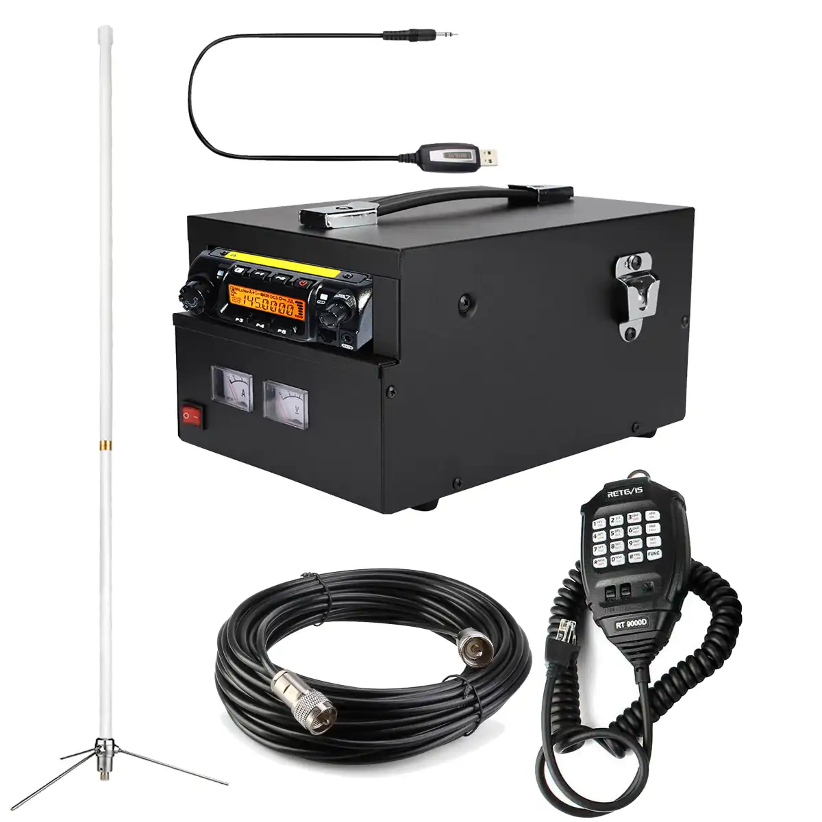 RMB9000D High Power Desktop Base Station Radio