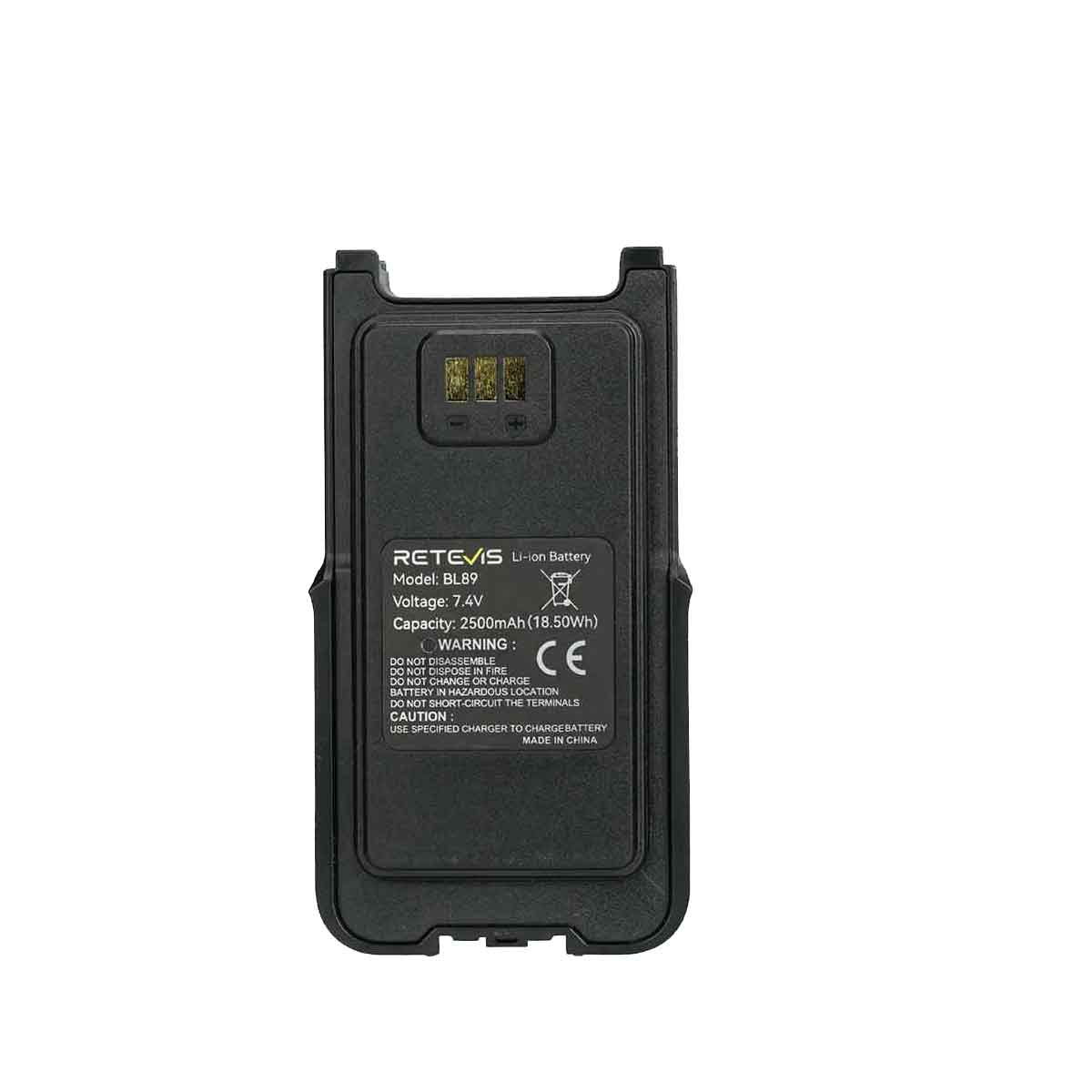 2500mAh 7.4V Original Rechargeable Li-ion Battery for Retevis P2 P62