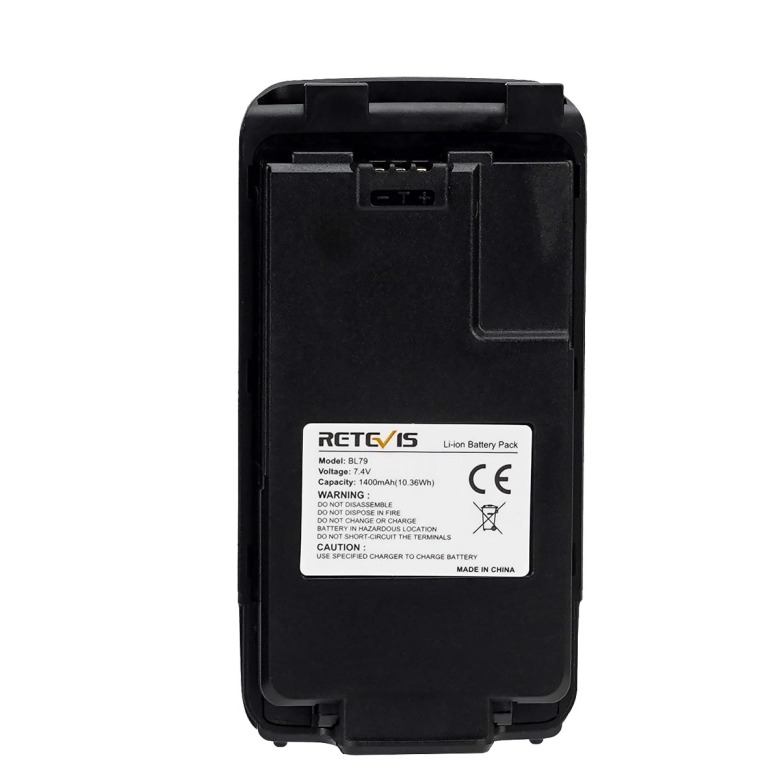 1400mAh 7.4V Original Rechargeable Li-ion Battery for Retevis RA79 Radio