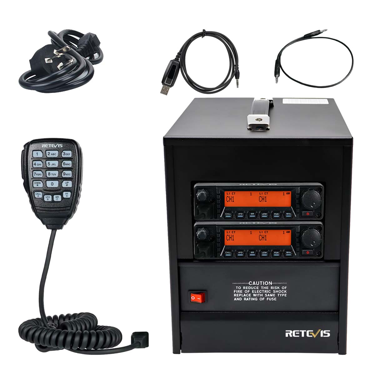 RAR87 40W GMRS Walkie Talkie Repeater / Base Station
