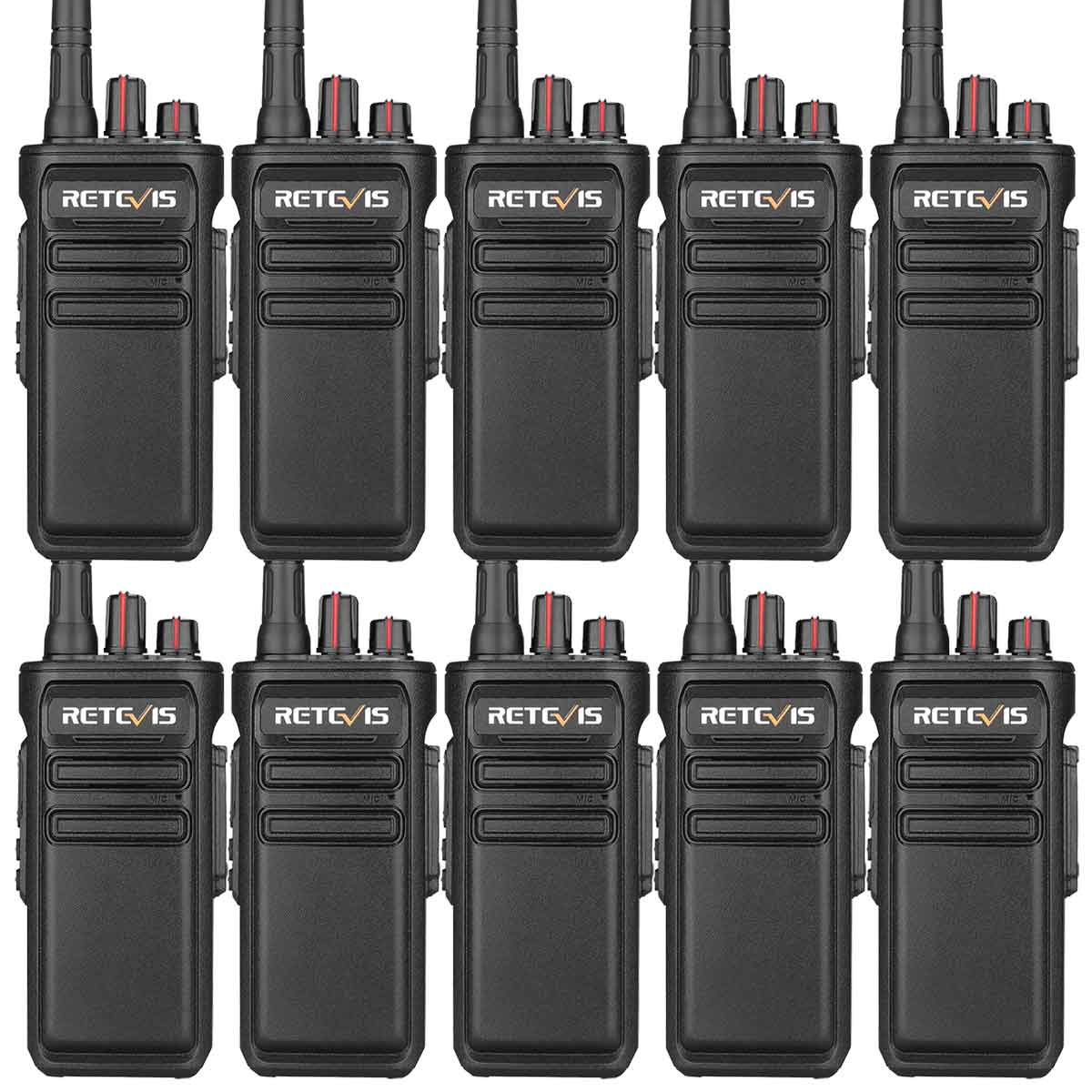 RB23 IP67 Waterproof GMRS Radios (10 Pack)