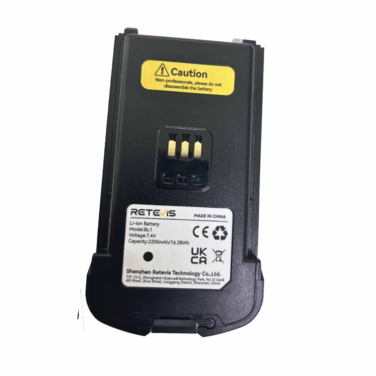 Original 2200mAh Original Rechargeable Li-ion Battery for Retevis A1 A61