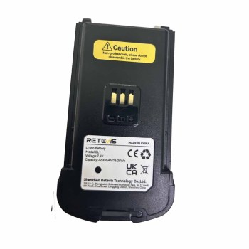 Original 2200mAh Original Rechargeable Li-ion Battery for Retevis A1 A61
