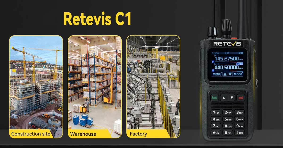 Conveniences Provided by Retevis C1 in Various Scenarios