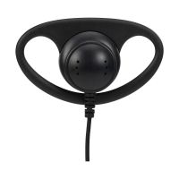 EEM002 D Shape Soft Earhook Earpiece For Motorola 2Pin Radio