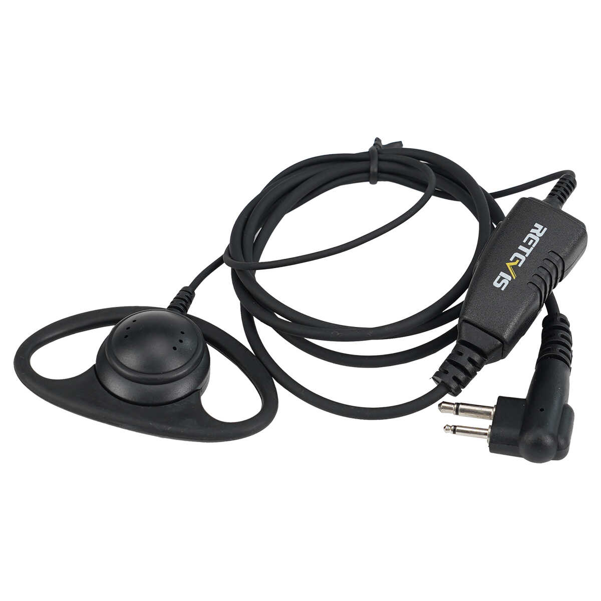 50pcs D Shape Soft Earhook Earpiece For Motorola 2Pin Radio
