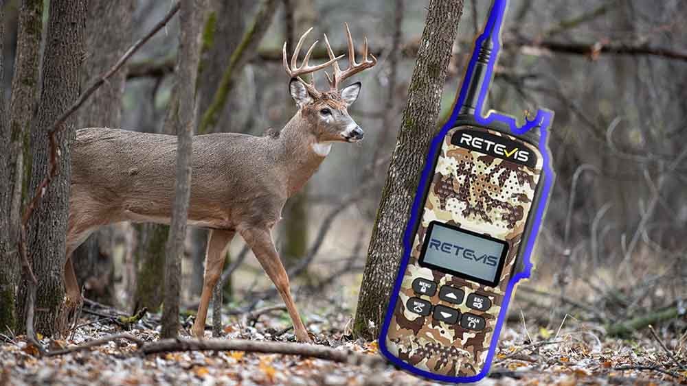 Retevis Hunting Radio Eztalk 2 is the best hunting outdoor walkie-talkie for field communication