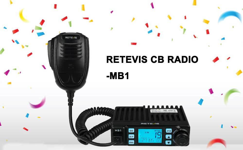 The latest retevis CB mobile radio in 2024——MB1