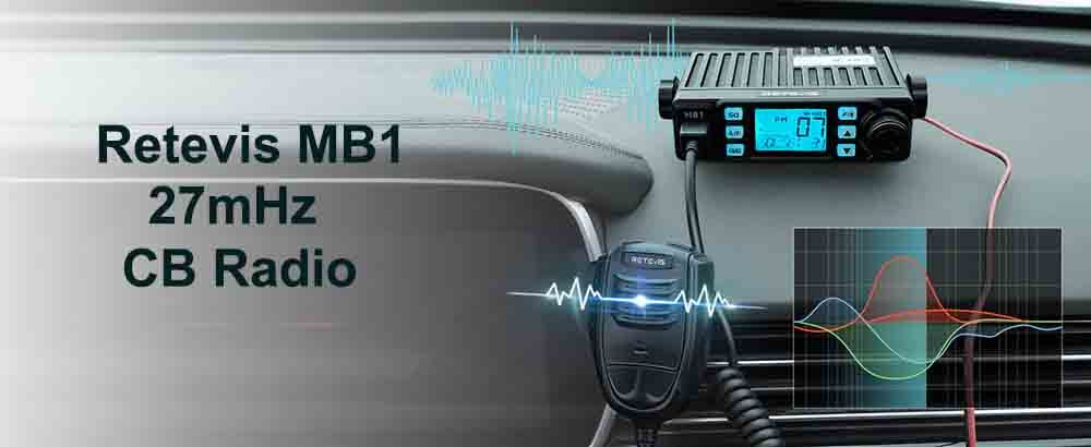 Retevis First CB radios Model MB1 Citizens Band Mobile Radio