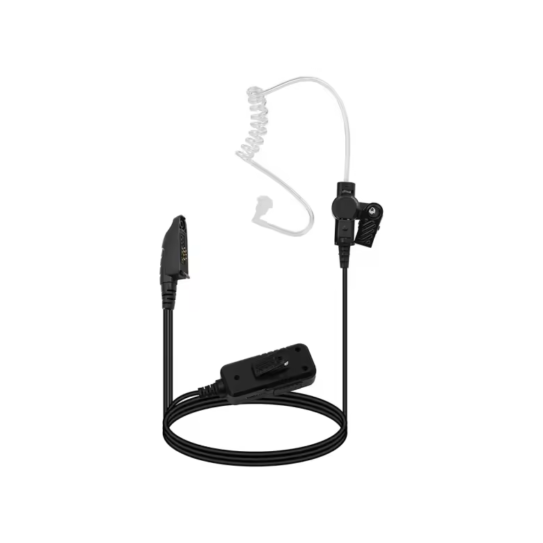 Retevis Noise-Canceling 2-Wire Motorola GP328Plus Covert Acoustic Tube Earpiece for HA1G HA1UV HA2 HD2