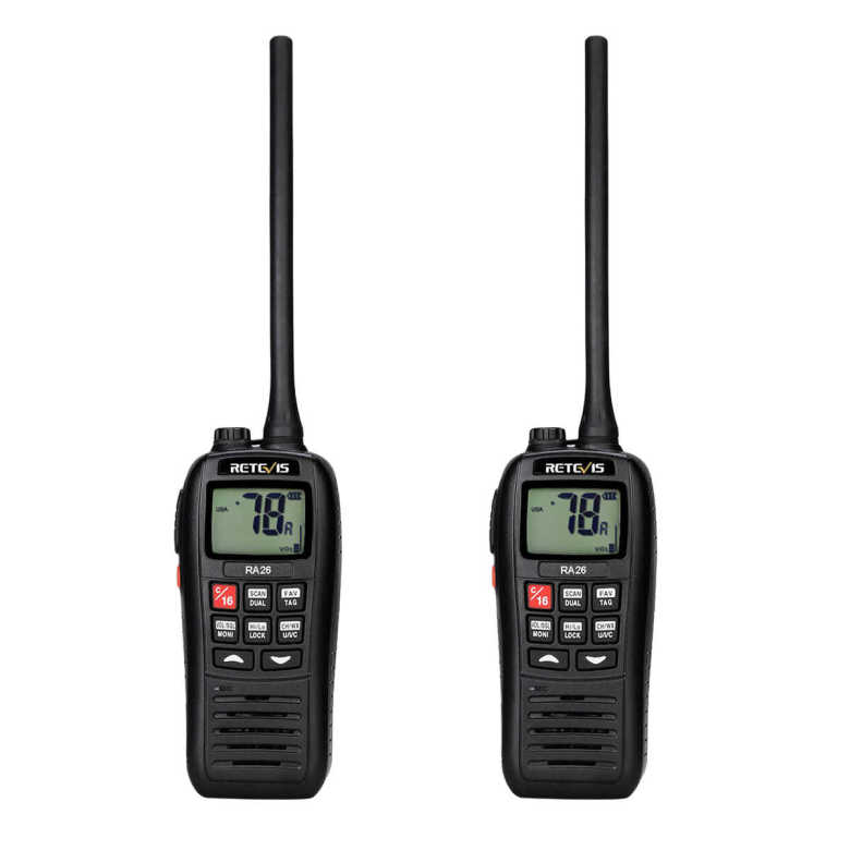 RA26 Waterproof 88 Channels VHF Marine Radio