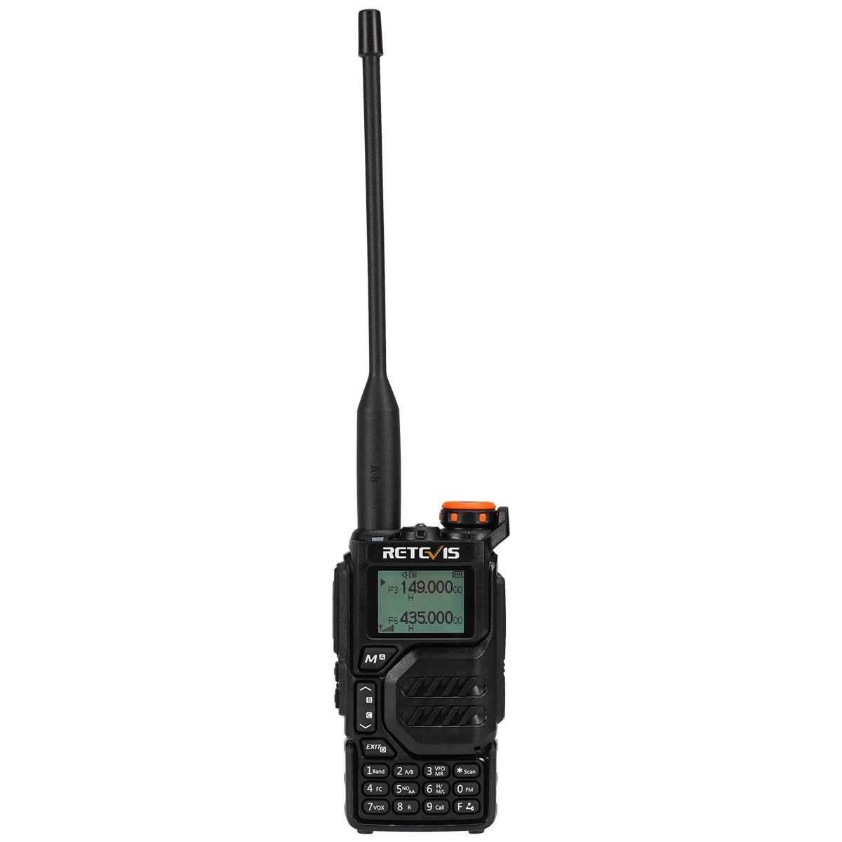 RA79 5W 50-600MHz Ham Radio With Speaker, Long Antenna, Programming Cable Kit