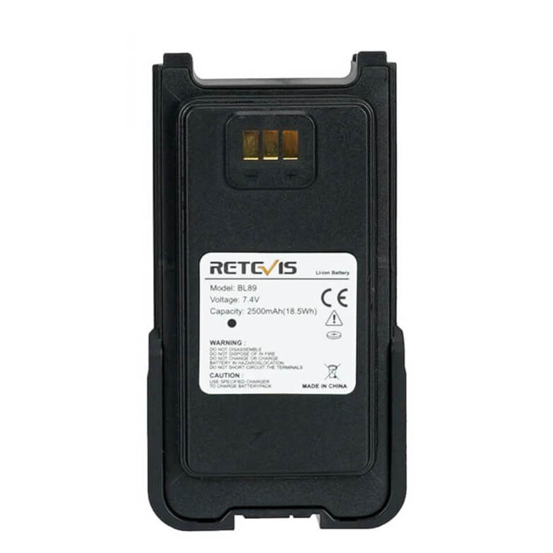 2500mAh 7.4V Original Rechargeable Li-ion Battery for Retevis RA89
