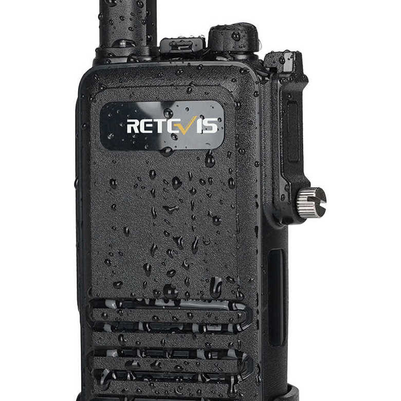 Retevis RB47 FRS Radio | License-Free | IP67 Waterproof | 1000mAh Battery | USB-C Charging | Ultra-Thin Design
