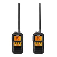 Retevis RM01 Handheld Marine Radio VHF Waterproof Float Marine Radio (2 Packs)