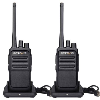 Retevis RT17 FRS Radio | License-Free | 1200mAh Li-ion Battery | VOX Hands-Free | Clear Sound Quality