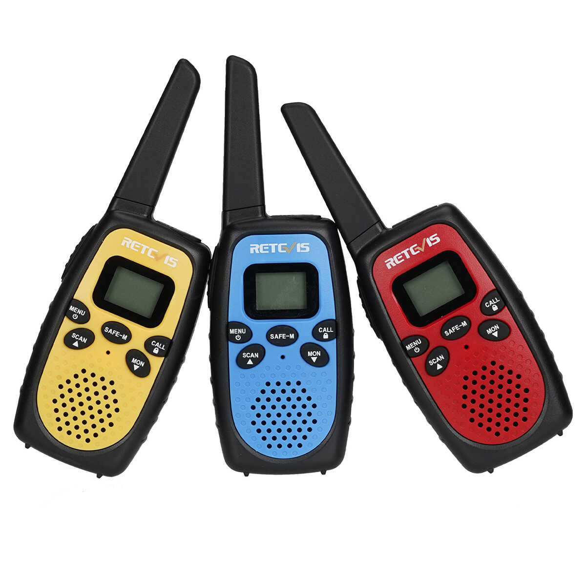 RT628S Safe Mode 22 Channels 3Pcs FRS Walkie Talkies