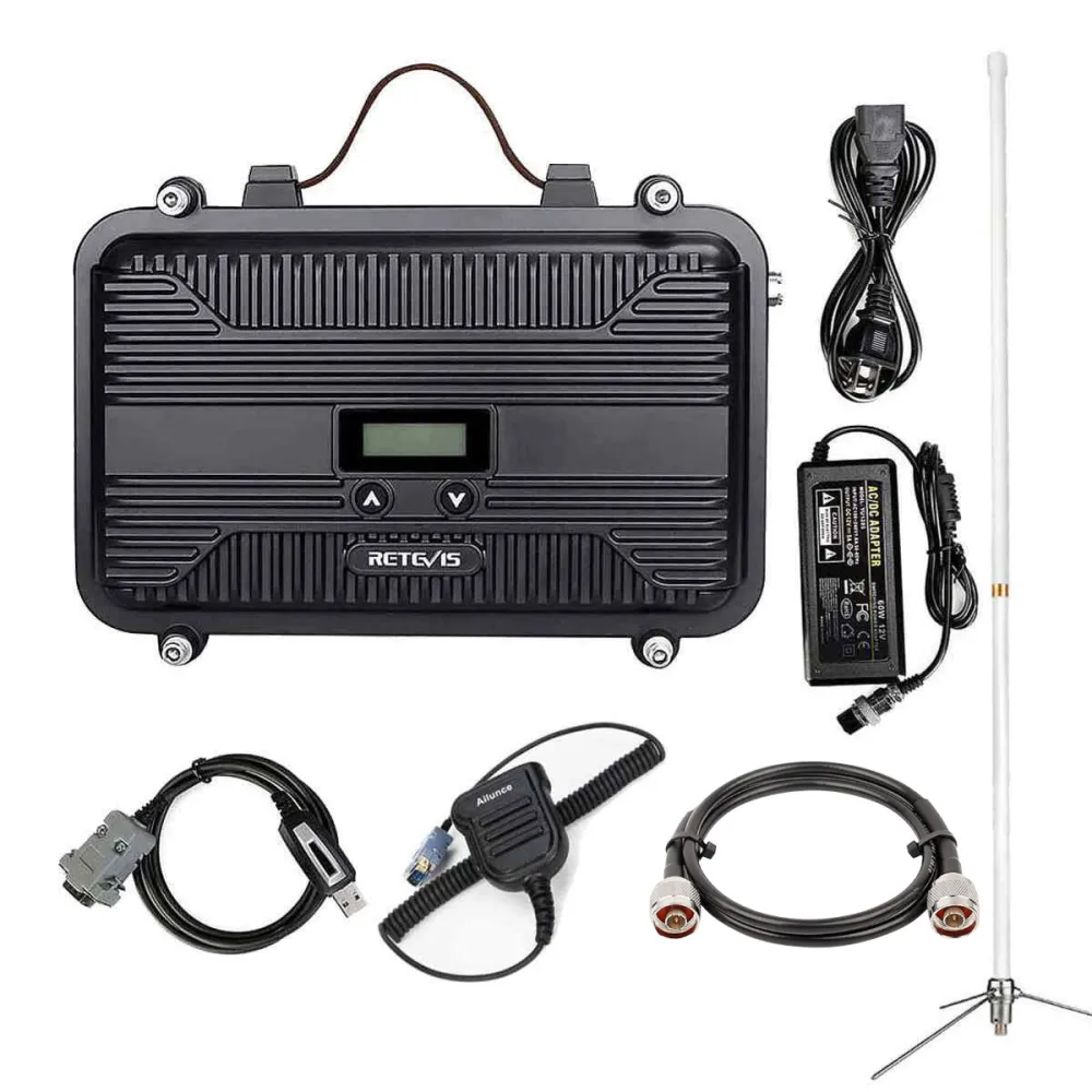 RT97S Portable GMRS Repeater Kit With 3M Coaxial Cable and Antenna