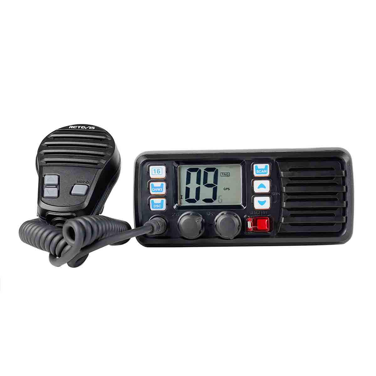RM20 25W Fixed Mount VHF Marine Radio With GPS