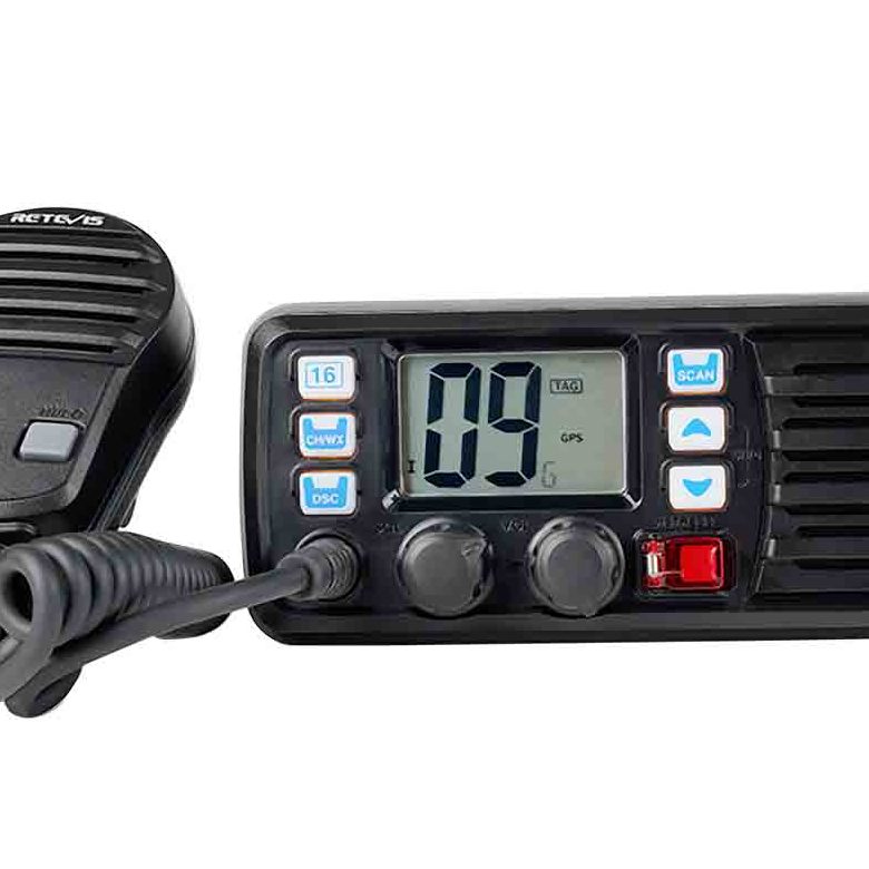 RM20 25W Fixed Mount VHF Marine Radio With GPS