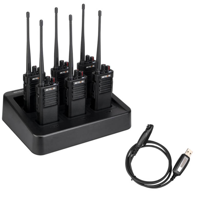 Retevis RT29D 10W UHF Heavy Duty Waterproof DMR Radio 
