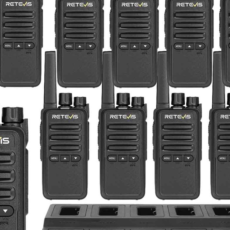 Retevis RT68B FRS Business Radio | License-Free | 1200mAh Battery | Rugged Construction | High Audio Quality | VOX