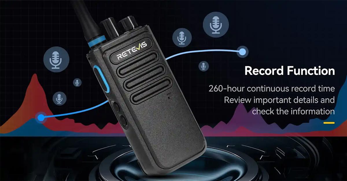 The Benefits of Radio-to-Radio Voice Recording with Retevis P1