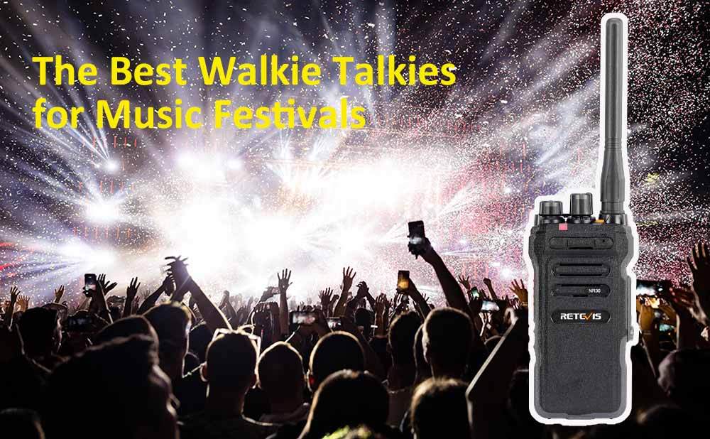Retevis NR30, The Best Walkie Talkies for Music Festivals