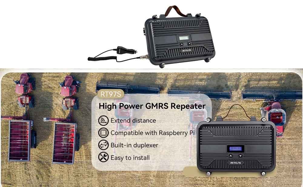 The best way to increase your radio's range-two way radio with repeaters