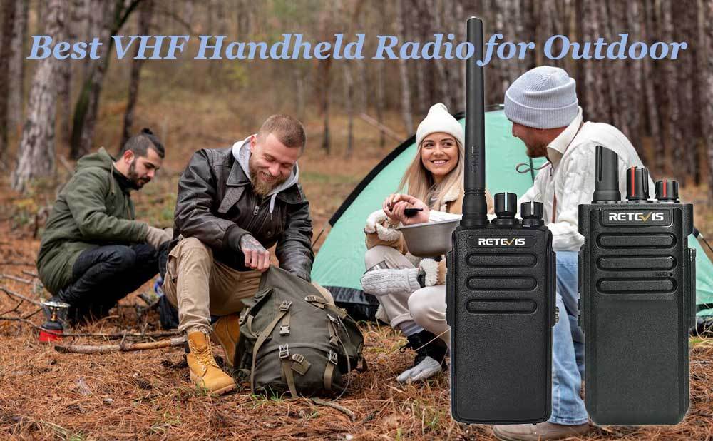 Best Retevis Waterproof VHF Handheld Radio for Outdoor Under $70
