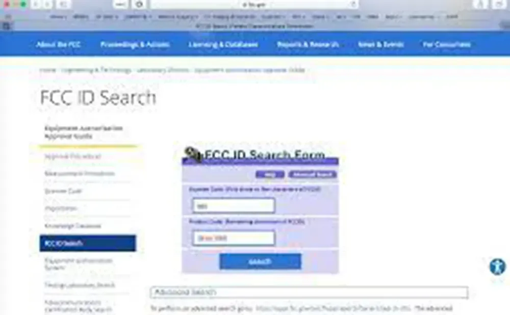 FCC lookup