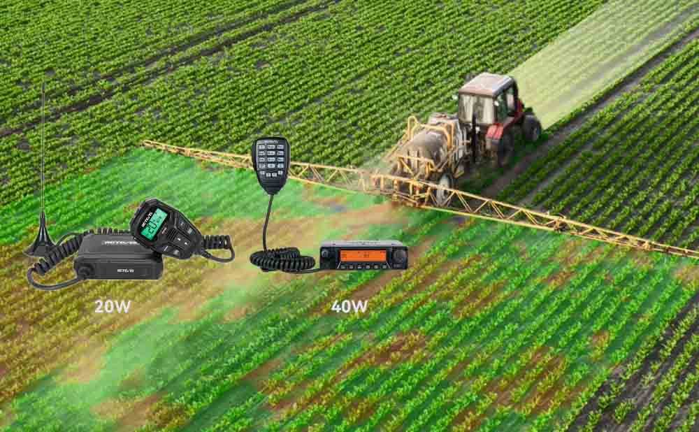 6 Reasons Farmers Are Switching to Retevis Mobile Two-Way Radios