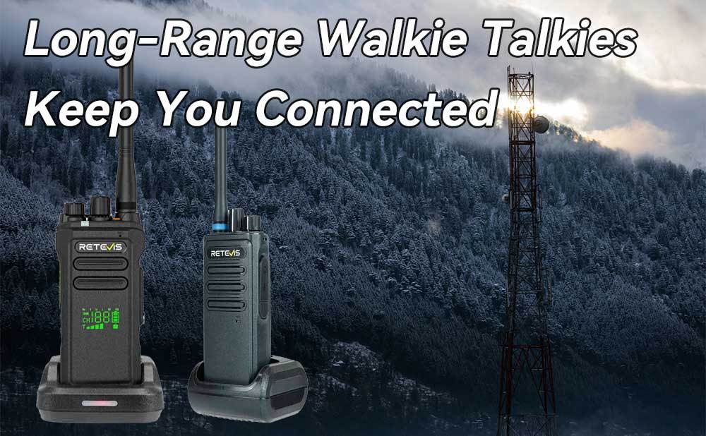 Retevi's Long-Range Walkie Talkies Keep You Connected