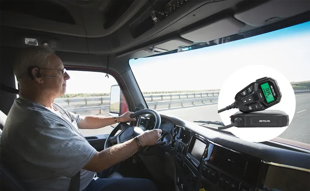 Fully integrated control hand microphone car station-RETEVIS RA86