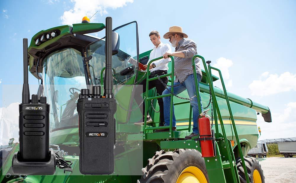 Noise Reducing Walkie Talkies for Agriculture