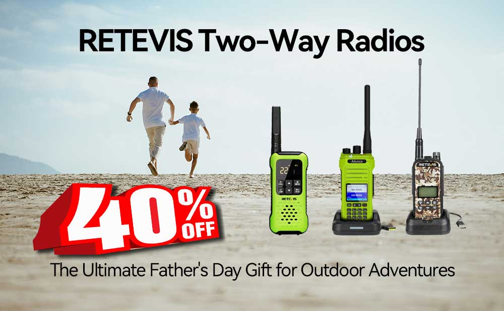 RETEVIS Two-Way Radios: The Ultimate Father's Day Gift for Outdoor Adventures