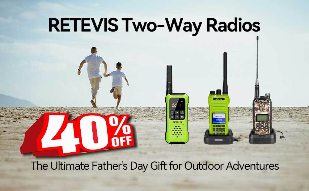RETEVIS Two-Way Radios: The Ultimate Father's Day Gift for Outdoor Adventures