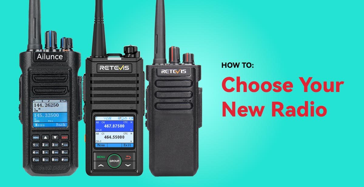 How to Choose between Full-Keypad, Half-keyboard and Non-Keypad Two-way Radios?