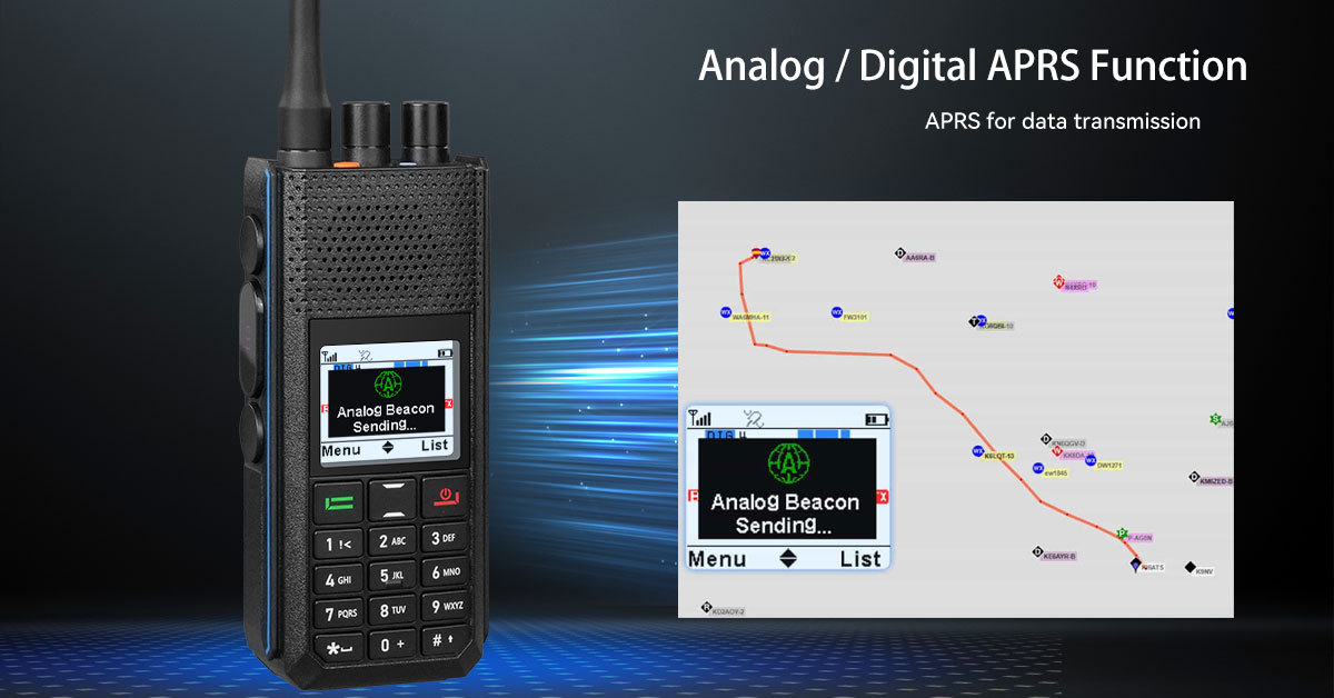 Retevis First Analog Digital APRS: Ailunce H1 DMR Radio