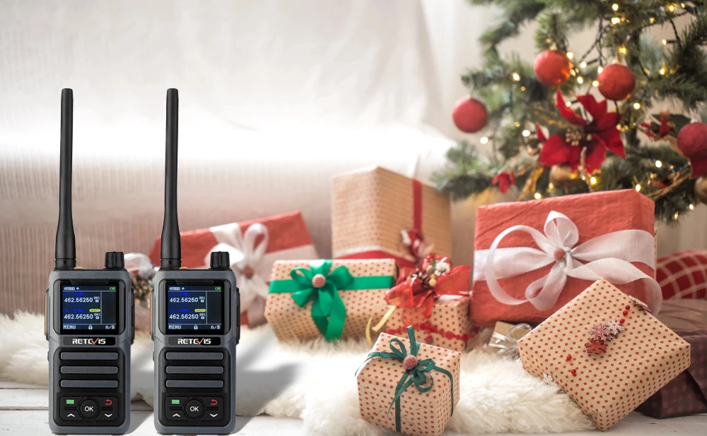 Keep this Christmas Holiday Connected with the Retevis RB17P GMRS Radio