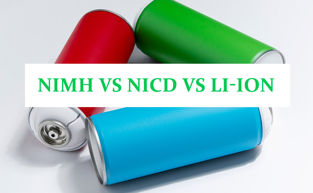 nimh vs nicd vs li-ion 