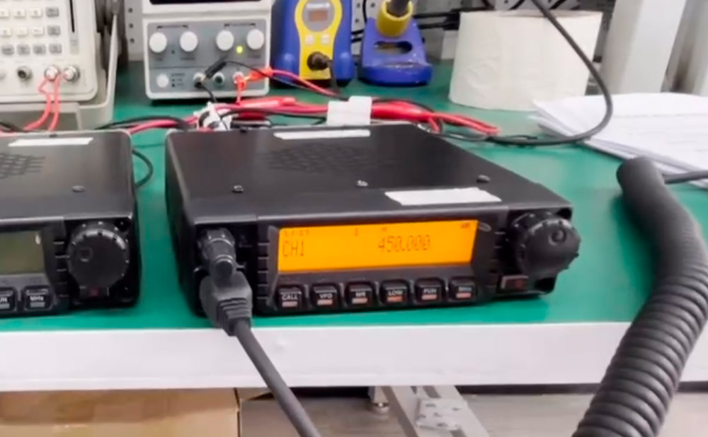 How to set up the wired copy function of RA87?