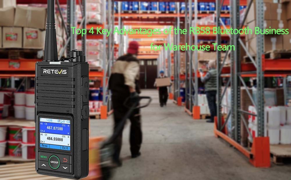 Top 4 Key Advantages of the RB58 Bluetooth Walkie Talkie for Warehouse Team