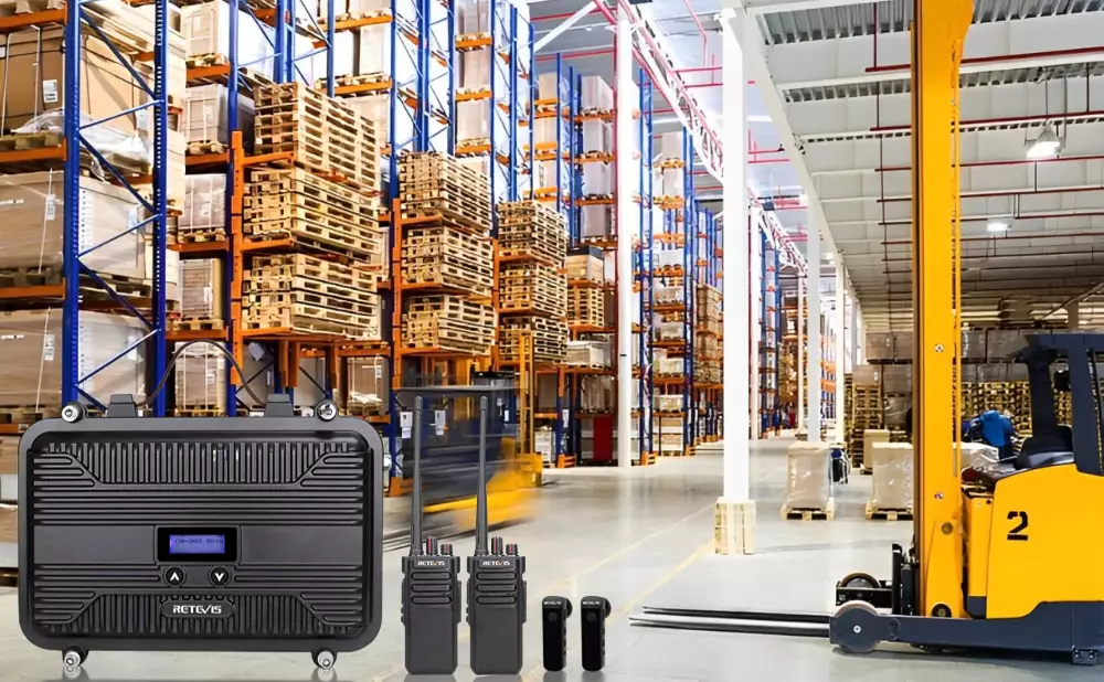 Retevis DMR Communication Solution in Warehousing