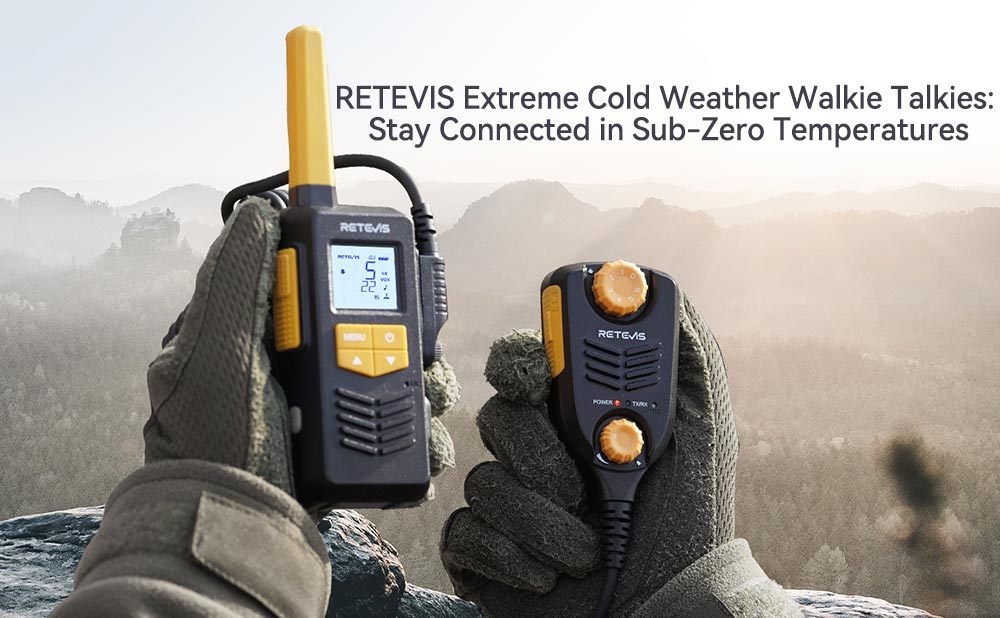 RETEVIS Extreme Cold Weather Walkie Talkies: Stay Connected in Sub-Zero Temperatures