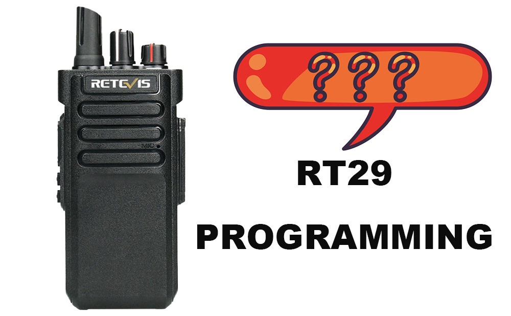 How to program the Retevis RT29?