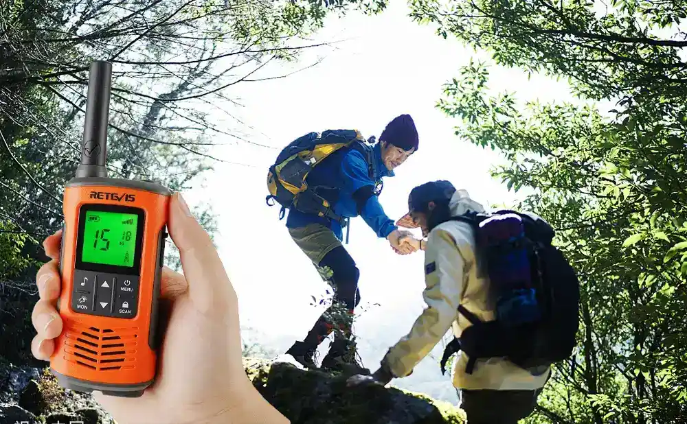 Best outdoor walkie talkie-Retevis RT45P