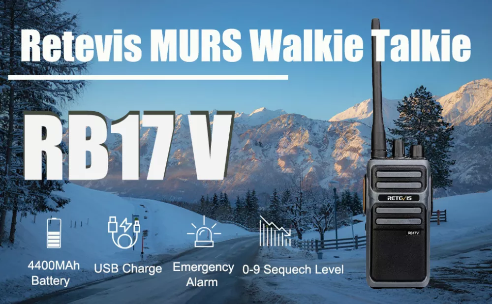 Why the Retevis RB17V is the Best MURS Radio for Sale?