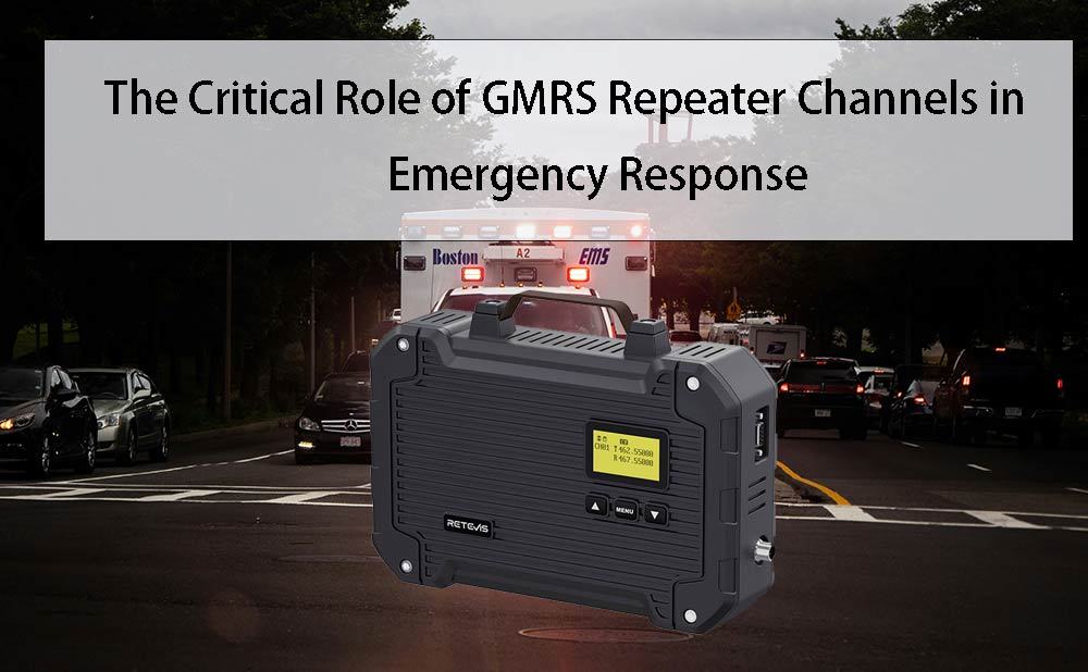 The Critical Role of GMRS Repeater Channels in Emergency Response 
